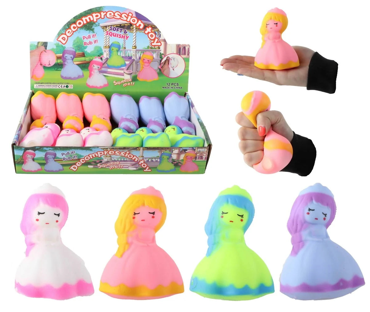 (8kr) Klemmebold prinsesse