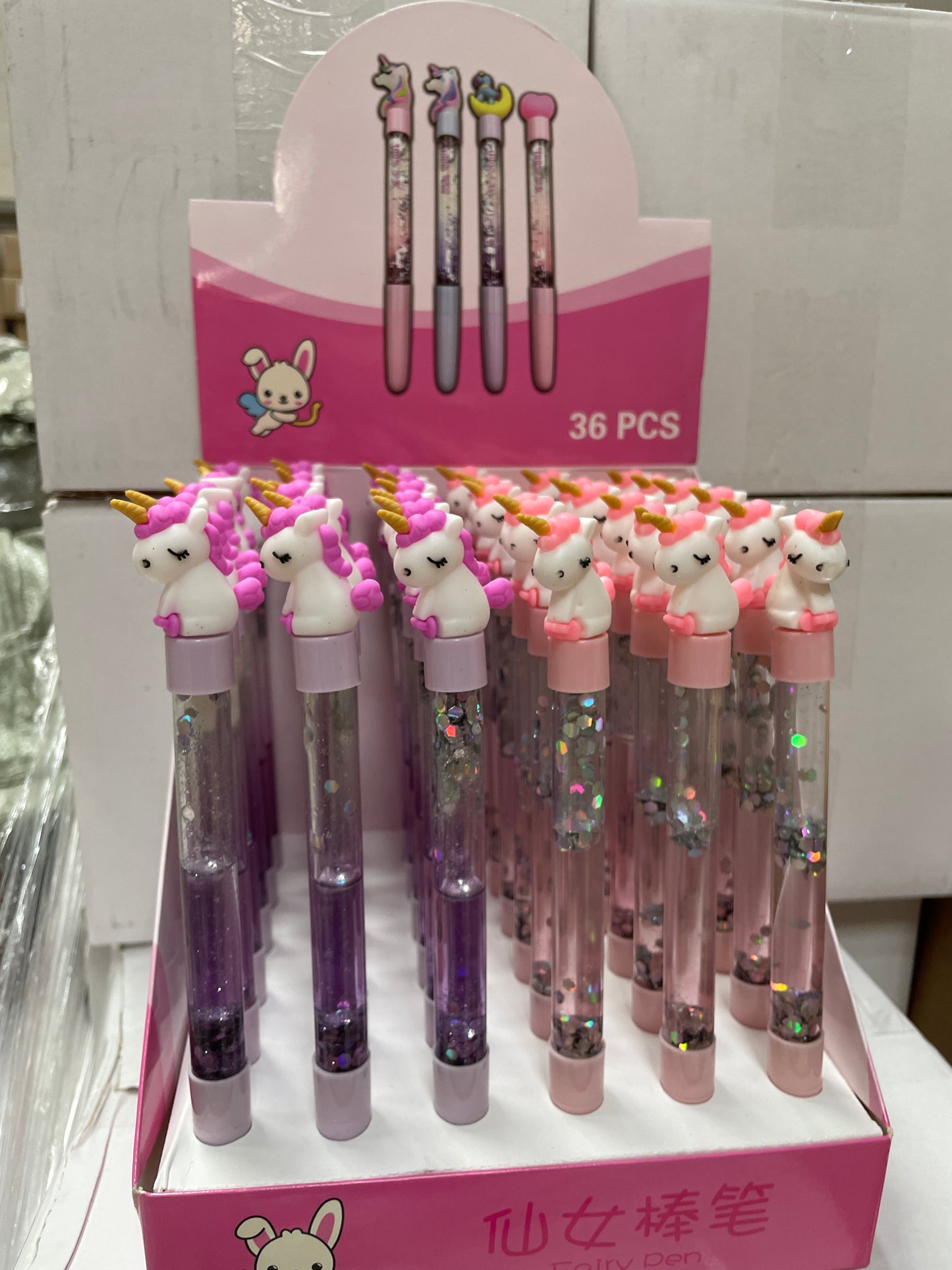 (3kr) Unicorn glitter pen