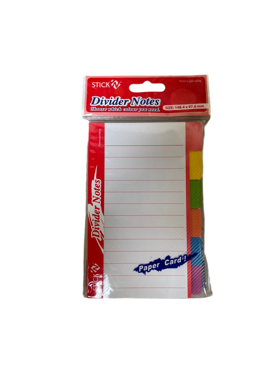 (3kr) Sticky notes m/6 faneblade