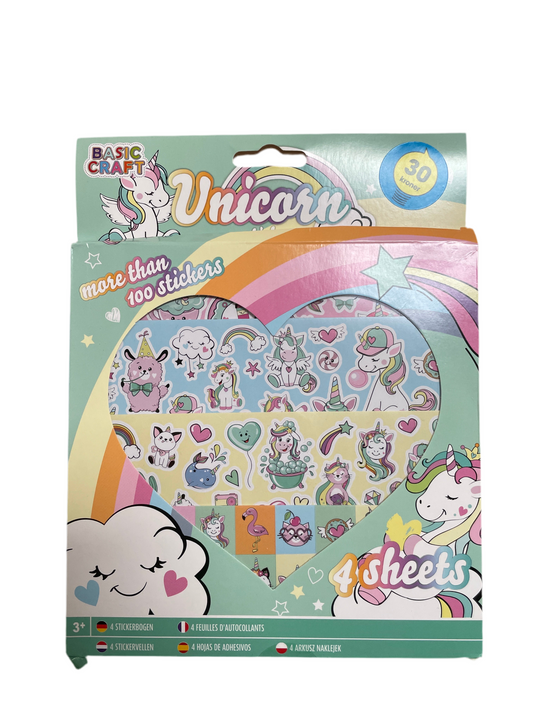 (7,5kr) (FØR 10kr) Unicorn stickeræske