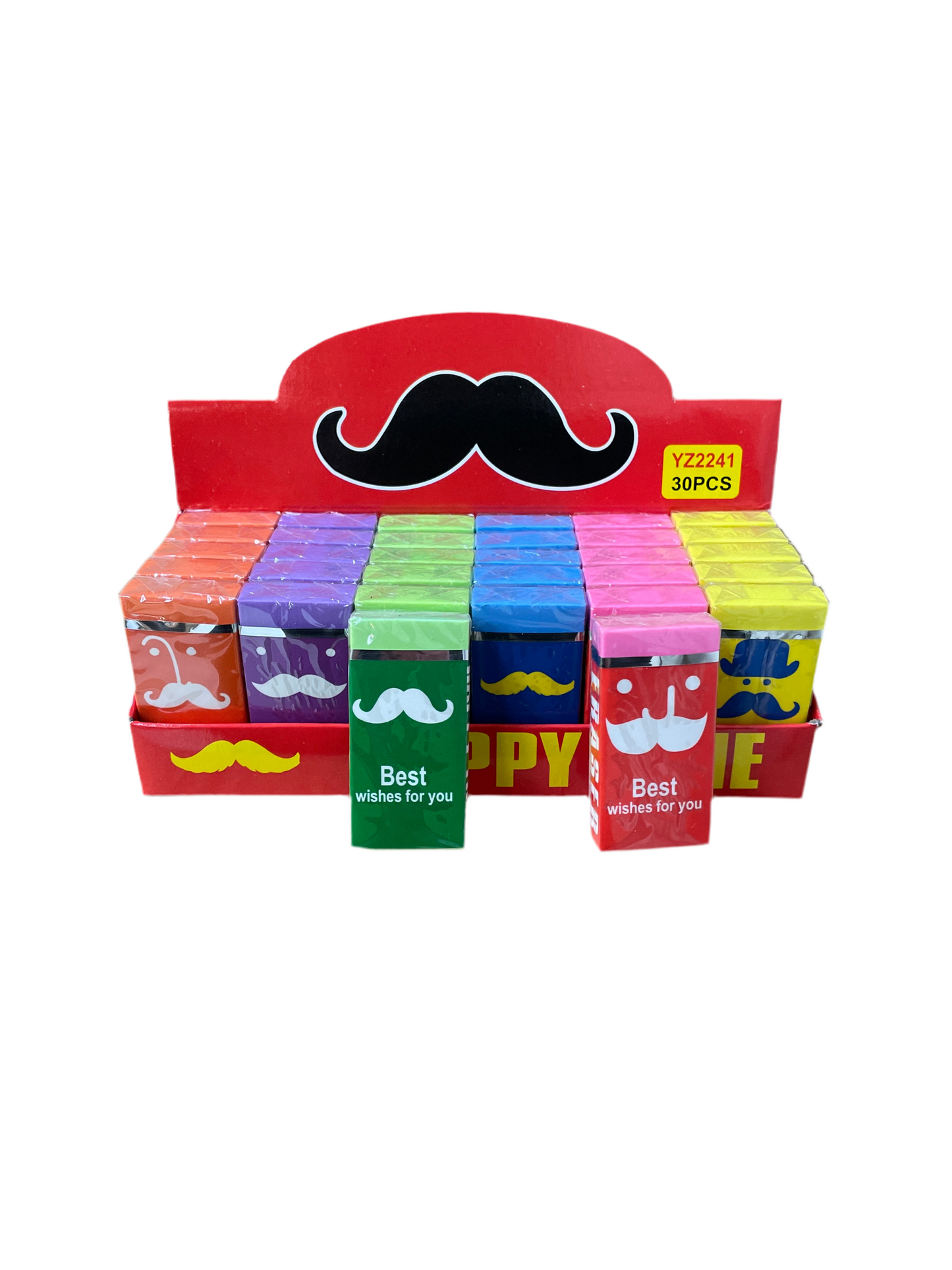 (2kr) Viskelæder "Best Wishes"