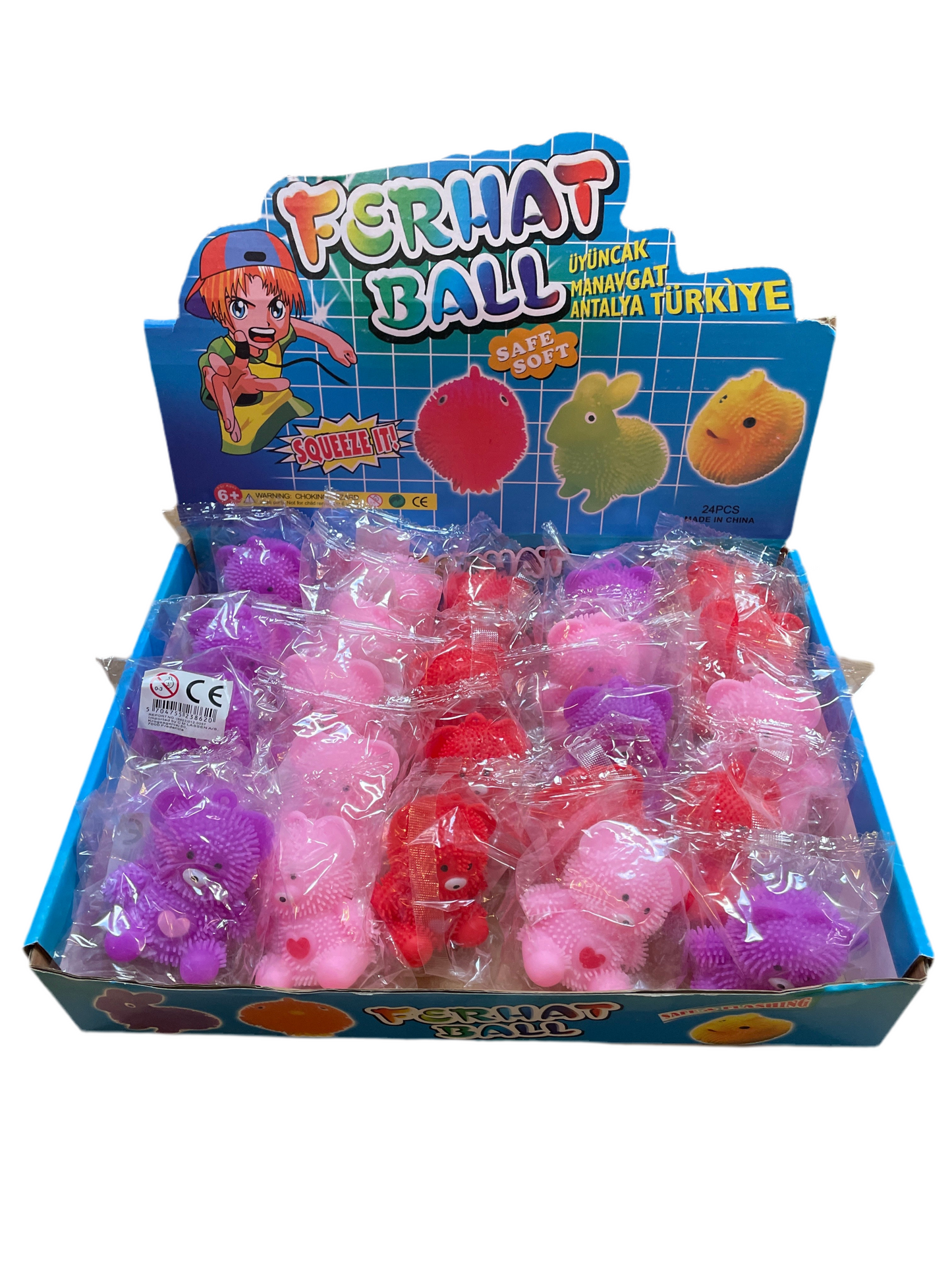 (8kr) Klemmebold BAMSE m/lys