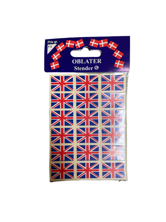 (2kr) Union Jack oblater
