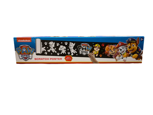 (24kr) Paw Patrol scratch plakat