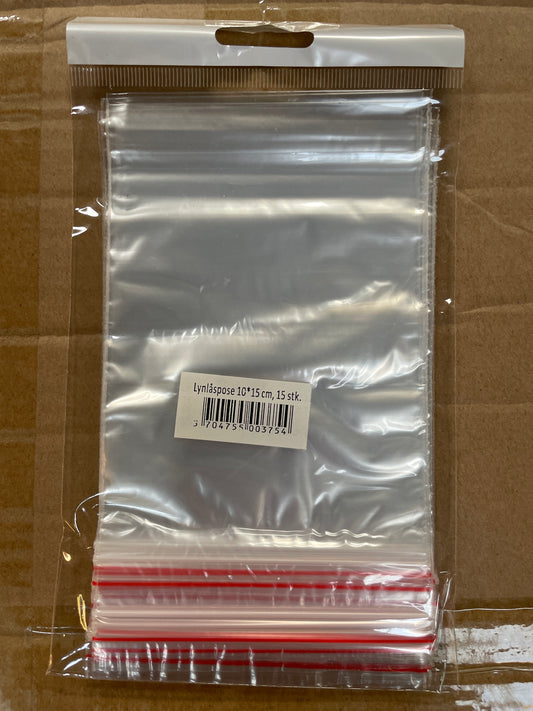 (3,6kr) Zip Lock poser 10*15