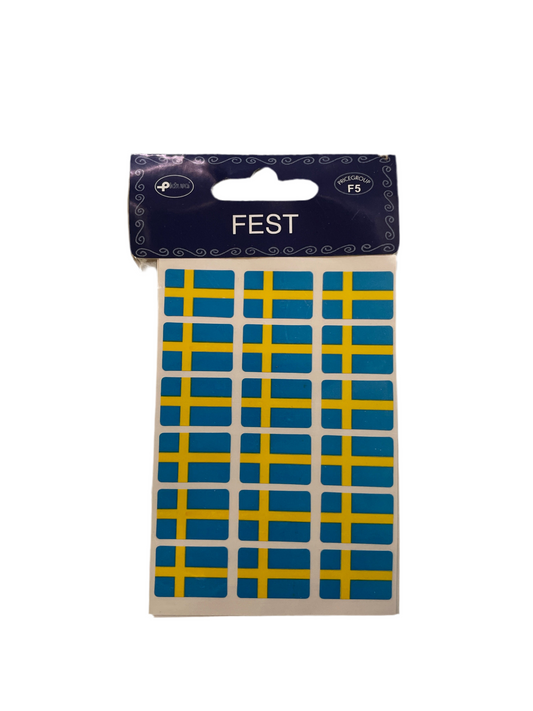 (2kr) Flag Sverige oblater