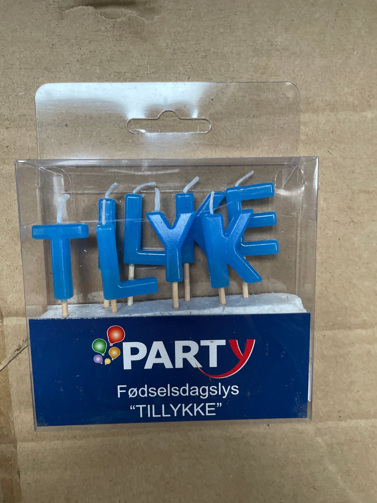 (1,2kr) Lagkagelys blå