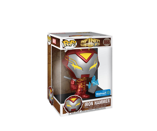 (178kr) FUNKO POP 10" Iron hammer SPECIAL EDITION #866