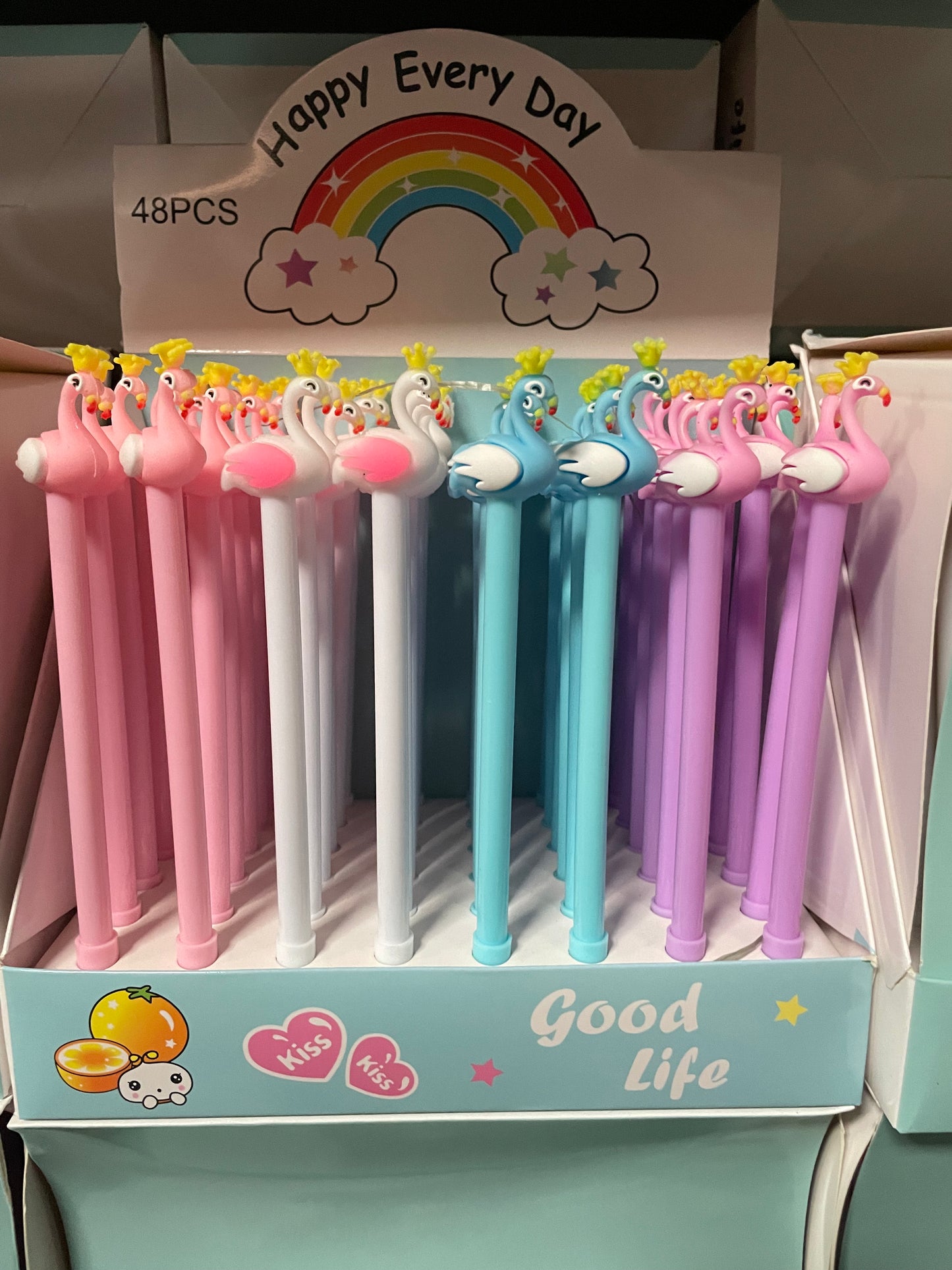 (2,8kr) Kuglepen m/Svane topper