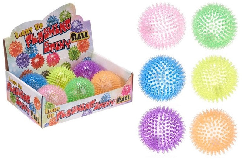 (8kr) Stor hoppebold med lys