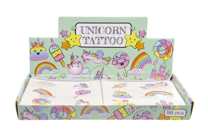 (1,2kr) Tattoo UNICORN