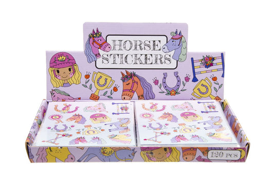 (1,2kr) Stickers HORSE