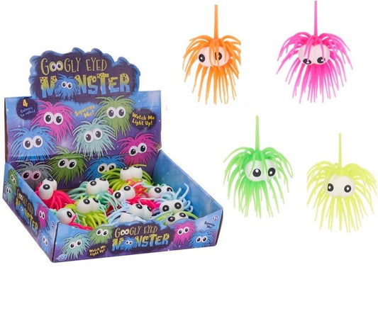 (8kr) Klemmebold monster m/øjne og lys